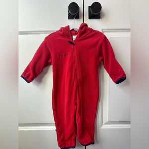 Columbia Red Fleece Kids Jacket